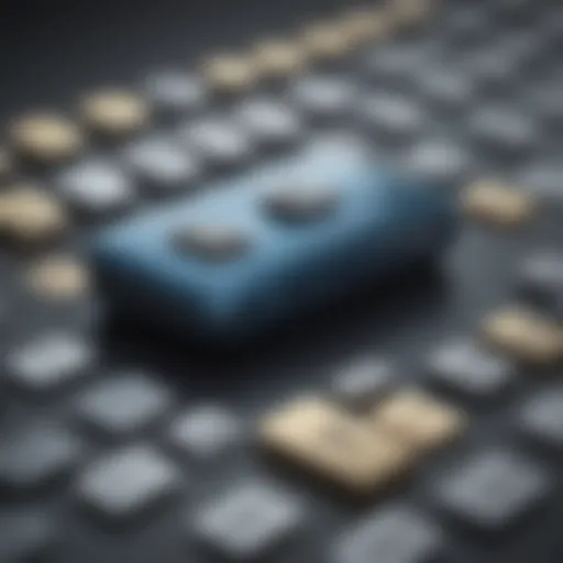 A visual representation of various password manager icons