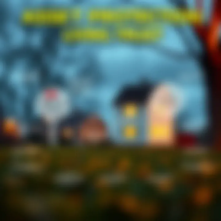 Asset Protection in Living Trusts Diagram illustrating the asset protection features of living trusts