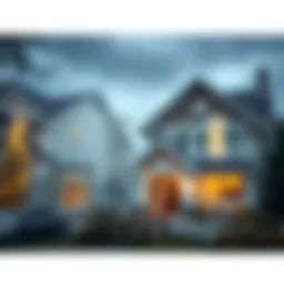 A detailed visualization of mortgage rate comparison