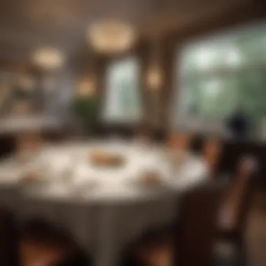 Luxury Dining Benefits Luxury dining experience showcasing benefits of the American Express Platinum Card