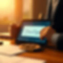 Digital signature technology showcasing DocuSign interface