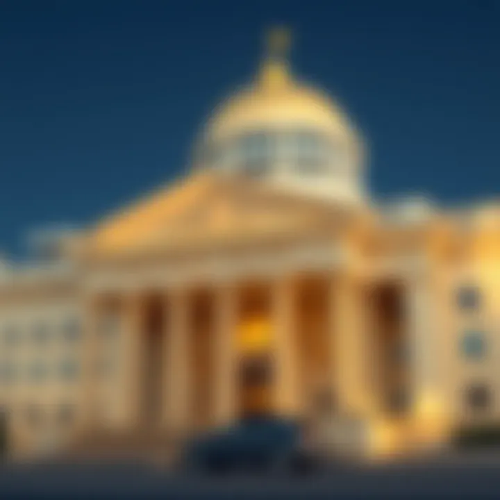 Central Bank Influence on Rates Central bank building symbolizing monetary policy decisions