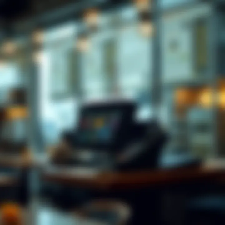 Self-service kiosk enhancing dining experience