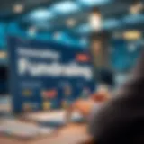 Innovative fundraising platform interface