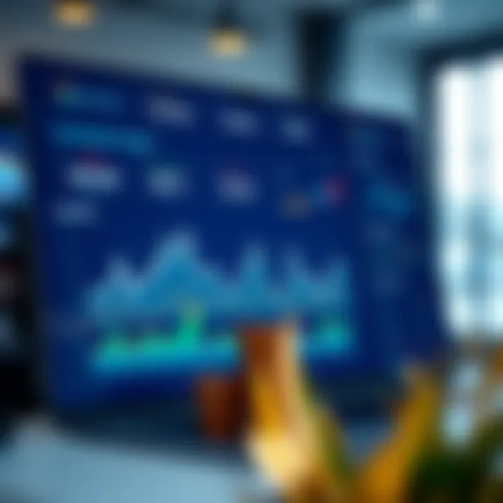 Investment Insights and Growth Analysis Investment platform dashboard highlighting growth potential