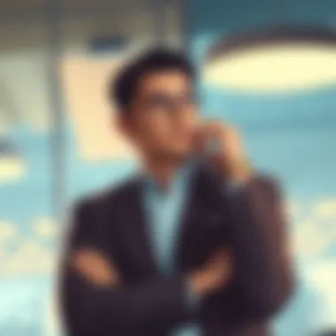 Contemplating Financing Choices Business owner contemplating financing options