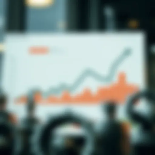 Dynamic Excel graph illustrating investment trends