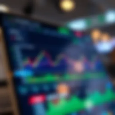 Real-Time Stock Data Interface User interface of a trading app showcasing real-time stock data