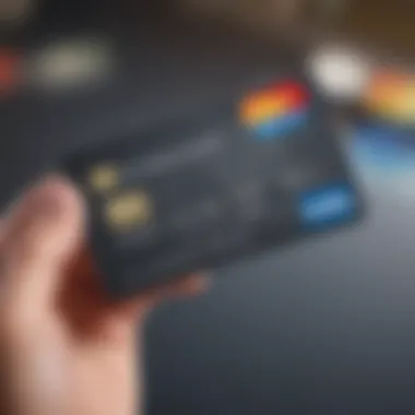 A diagram showcasing travel rewards credit cards and their benefits for frequent travelers