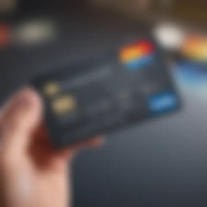 A diagram showcasing travel rewards credit cards and their benefits for frequent travelers