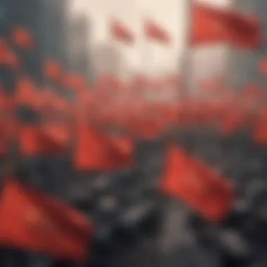 Identifying Red Flags in Forex Trading Illustration of red flags in Forex trading