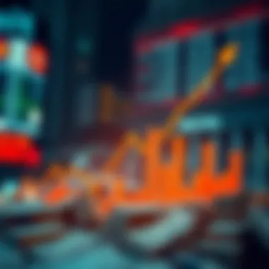 Understanding Stagflation Conceptual illustration of stagflation with economic indicators