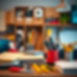 Organized property management tools