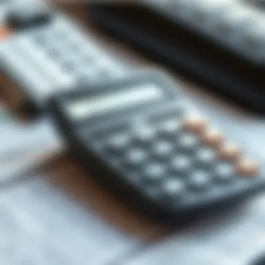 Loan Calculator for Vehicle Financing An illustration of a loan calculator used for vehicle financing calculations