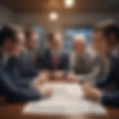 Collaborative Discussion on Investment Strategies A group discussing investment strategies