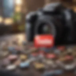 Graphic showcasing YouTube monetization strategies