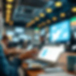 Conceptual illustration of Twitter monetization strategies