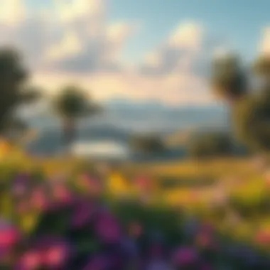 Peaceful Decisions in Insurance Cancellation A serene landscape illustrating peace of mind in insurance decisions