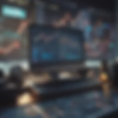 Understanding Market Dynamics in Day Trading Chart analyzing market dynamics
