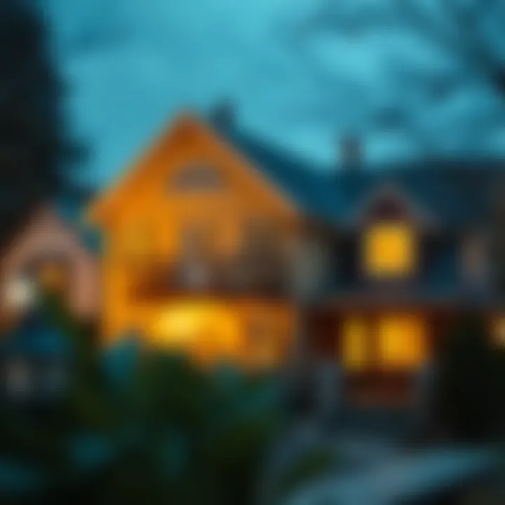 Visual representation of housing market trends