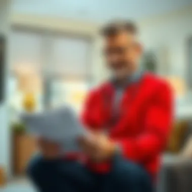 Empowered Home Sellers A confident seller reviewing documents