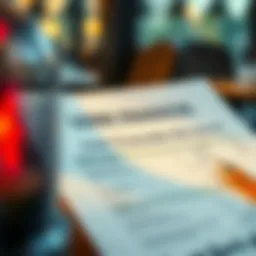 A detailed representation of financial documents related to loan transfers