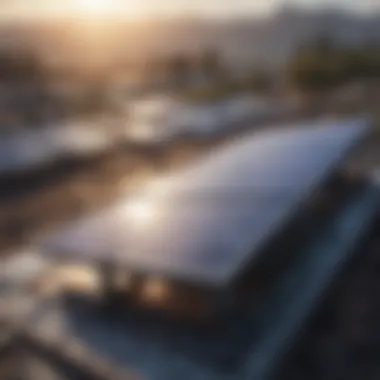 Durable Solar Panel in Harsh Conditions Durable solar panel withstanding harsh weather conditions