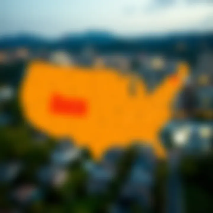 State Laws Variations for LLCs Map highlighting variations in state laws regarding LLCs