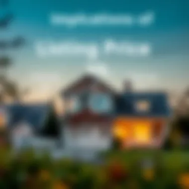 Key Implications of Listing Price and Appraisal Infographic detailing key implications of listing price and appraisal