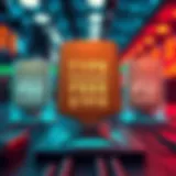 Visual representation of different types of processor fees