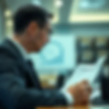 Tax Strategies and Extensions Financial advisor discussing tax strategies
