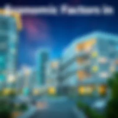 Economic Factors in Real Estate Illustration of economic factors influencing real estate