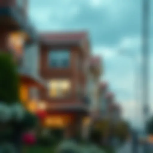 Visual representation of rental market dynamics