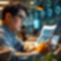 CMA professional analyzing financial data