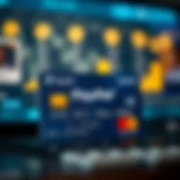 PayPal credit card facilitating online transactions
